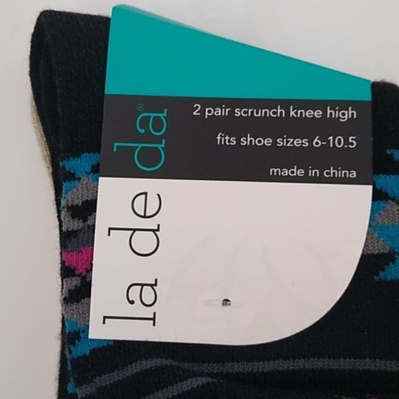 Scrunched Knee High Socks/Boot/Toppers - Picture 3 of 6